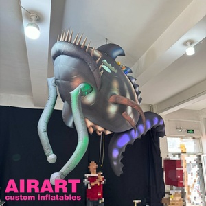 Lanterna inflável para peixes, decoração suspensa com iluminação LED, mais recente projetada, de 3,5 m de comprimento - Product Image 4