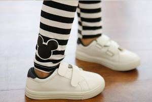 กางเกงขายส่งสำหรับเด็กผู้หญิง ลายทาง ผ้าฝ้าย สไตล์ลำลอง จากผู้ผลิตจีน - Product Image 4