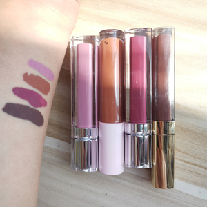 ลิปกลอสน้ำติดทนนานลิปกลอสสีป๊อปลิปกลอสสีน้ำตาลนู้ดสีชมพูแบบวีแกน - Product Image 3