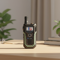 GTYD Nouvelle radio portable POC 4G LTE, PTT réel, portée globale 5000 km, mini radio POC longue portée, talkie-walkie longue portée pour enfants