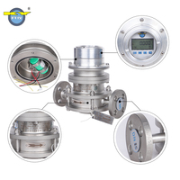 Medidor de Flujo Volumétrico de Rango Amplio para Fluidos de Alta Viscosidad, para Asfalto, Petróleo Crudo, Combustible Pesado, Uso Industrial en Tuberías