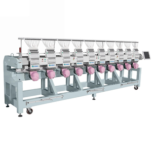 Machine à broder industrielle à 10 têtes, machines à broder à grande vitesse, machine à broder informatisée - Product Image 5