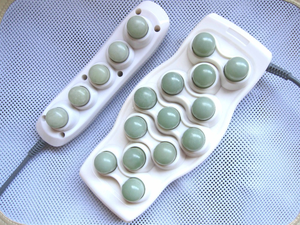 Çin üreticinin termal fizik tedavi omurga tüm vücut masaj yatağı sıcak taş doğal yeşim rulo masaj yatak - Product Image 4