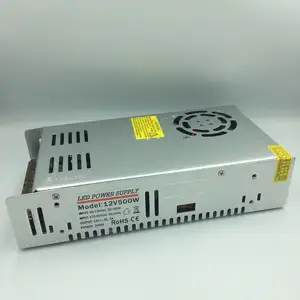 Fonte de alimentação, 500w 480w 12v 24v 36v 48v 60v 40a 20a 13.3a 10a 8a fonte de alimentação led