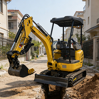 Livraison Gratuite – Mini-Excavatrices sur Chenilles Polyvalentes de 1,2, 1,5 et 1,8 Tonnes pour Travaux de Terrassement à Vendre