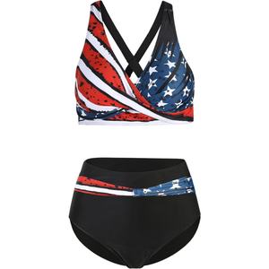 Servicio OEM, Fabricante de Trajes de Baño Personalizados, Traje de Baño de Dos Piezas con Estampado, Traje de Baño Sexy para Mujer, Traje de Baño Personalizado - Product Image 1