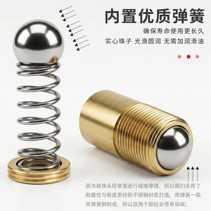 Loquet de porte dissimulé à ressort en acier inoxydable pour portes de salle KTV en bois, fixation automatique par vis, chromé - Product Image 5