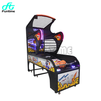 Jeux de basket-ball d'arcade professionnels Machines jeu de basket-ball électronique à pièces extérieur et intérieur