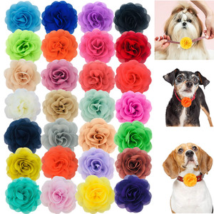 2025 새로운 공장 다목적 분리형 애완 동물 개 목걸이 장식 꽃 고양이 목걸이 액세서리 - Product Image 2