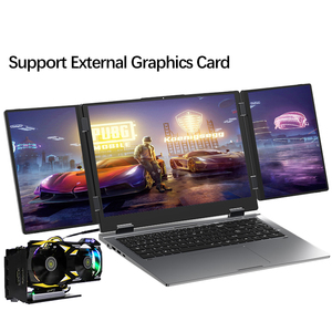 Ordinateur portable professionnel à trois écrans pour diffusion en direct, 16 pouces, processeur Core i7 13e génération, 64 Go de RAM, double canal, 3 moniteurs pour les entreprises - Product Image 5