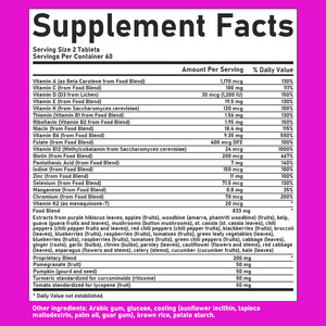 Comprimés multivitaminés pour hommes avec vitamines D et E, disponibles en OEM/ODM, favorisent la santé et la résistance, et contribuent à la production d'énergie. - Product Image 4