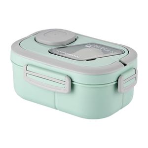 Boîte à lunch scellée à double couche, grande capacité, anti-fuite, boîte à lunch bento - Product Image 1