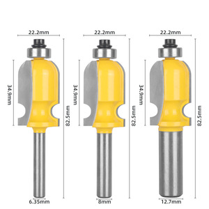 Double Arc Deep Round Bottom Milling Cutter 20mm Single Flute Tungsten Carbide For Engraving Machine - Product Image 4