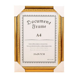 Cornice Portafoto A4 per Diploma di Laurea, Espositore da Tavolo per Documenti e Certificati, Accessori di Design - Product Image 4
