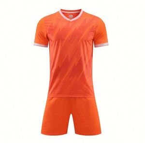 Venta Directa de Fábrica, Uniforme de Fútbol Amarillo Personalizado, 100% Poliéster, Malla Transpirable de Secado Rápido, Tallas Grandes, Unisex, Transferencia Térmica - Product Image 5