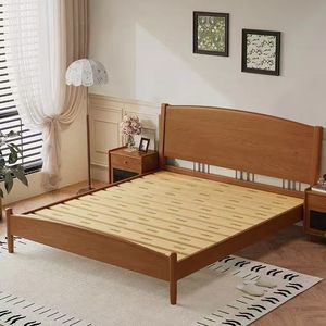 <span class=keywords><strong>Lit</strong></span> double de 1.8m de style antique et <span class=keywords><strong>lit</strong></span> simple de 1.5m en bois de frêne de chêne moderne pour chambre principale ou chez l'habitant - Product Image 5