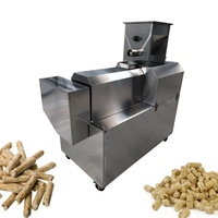 Volaille Aliments pour animaux de compagnie faisant bouffée de maïs extrudeuse alimentation animale Pillet Machine poulet alimentation granulés
