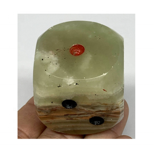 สีเขียวหินอ่อนนิลลูกเต๋าสำหรับการเล่นเกมในร่มในขนาดที่กำหนดเอง - Product Image 4