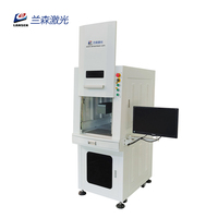 Machine de marquage laser à fibre 1064nm 20W 30W refroidie par air, nouvelle commande EZCAD pour métal/or/PCB/acier inoxydable, compatible AI/DXF/PLT