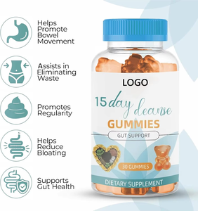 Chất lượng cao Hạt Lanh Aloe Vera Gel MCT dầu 15 ngày cai nghiện Gummies hỗ trợ gan ruột làm sạch tiêu hóa Miễn dịch phụ nữ mang thai - Product Image 5