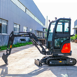 SHANDING Pengiriman Gratis Mini Excavator <span class=keywords><strong>2</strong></span>.5Ton EURO V CE EPA Mesin Kubota Penjualan Pabrik Excavator Kecil Dengan Aksesoris Thumb - Product Image 6