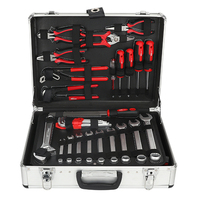 127 pièces boîte à outils de clé à douille en aluminium Offre Spéciale outils professionnels boîte en aluminium outils de réparation automobile