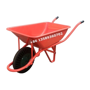 รถเข็นตลาดกายอานา ล้อตัน 80 ลิตร รับน้ำหนัก 130 กิโลกรัม ถาดเหล็กทรงสี่เหลี่ยม โครงสร้างเหล็ก - Product Image 1