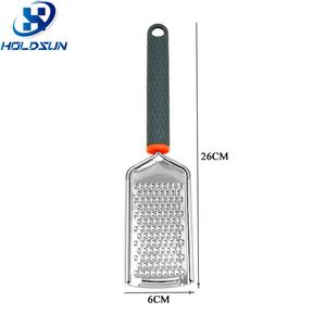 Râpe à Concombre Plate en Acier Inoxydable Manuelle pour Cuisine Domestique avec Poignée en Silicone Antidérapante pour Fruits et Légumes - Product Image 2