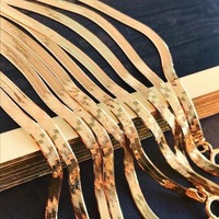 Pulsera de Cadena de Serpiente de Oro Sólido de 18K AU750 de Lujo, Joyería Moderna y Elegante, Pulsera de Oro de 18K para Mujer, Regalo de Aniversario