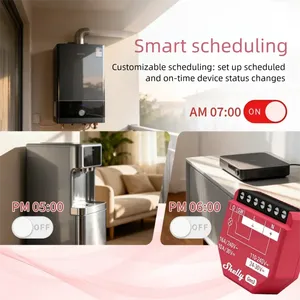 Interrupteur intelligent Wi-Fi 1PM Gen3 Matter pour compteur de puissance 16A, avec données <span class=keywords><strong>cloud</strong></span> gratuites et analyse d'optimisation énergétique pour la maison - Product Image 2