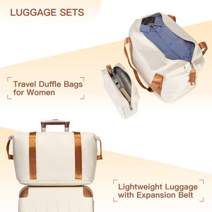 Juego <span class=keywords><strong>de</strong></span> Maletas <span class=keywords><strong>de</strong></span> Viaje Expandibles <span class=keywords><strong>de</strong></span> 6 Piezas con Candado TSA, Juego <span class=keywords><strong>de</strong></span> Maletas Rígidas con Ruedas <span class=keywords><strong>para</strong></span> Viajes <span class=keywords><strong>de</strong></span> Negocios - Product Image 5