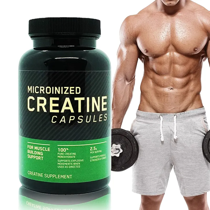 OEM Pre Workout Supplement Creatine Energy Pills Creatine Capsules for Muscle Strength Energy Boost