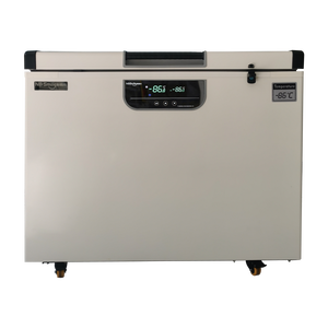 Réfrigérateur coffre commercial à température unique en acier inoxydable 304, avec doublure intérieure intégrée en forme d'arc, capacité 268L, ultra-basse température (-40°C à -86°C) - Product Image 4