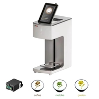 Imprimante d'étiquettes alimentaires Wi-Fi commerciale EB-FM1 avec caméra pour œufs et produits flexibles |   Machine à encre comestible automatique pour gâteau espresso, macaron