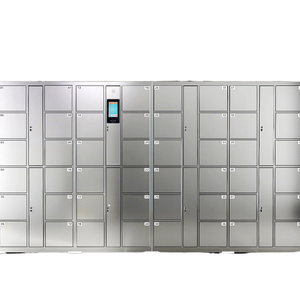 Stainless Steel Electronic Luggage <b>Storage</b> <b>Cabinet</b> Intelligent <b>Locker</b> Card Swiping Facial Recognition - Product Image 1