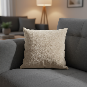 Cuscino in ciniglia 45x45 cm, cuscino per seduta e decorazione - Product Image 2