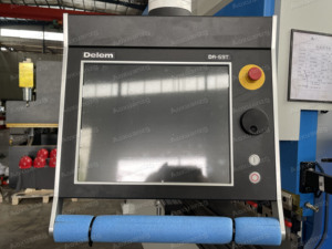 Nhà máy 3D lập trình da69t 8 + 1 trục Báo Chí phanh 3200mm Y1 Y2 Z1 Z2 X2 R1 R2 100 tấn CNC Báo Chí uốn giá máy - Product Image 2