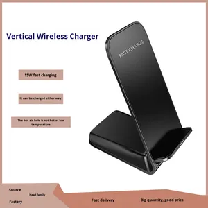 ที่ชาร์จไร้สายแบบคู่ 15W รุ่นสั่งทำพิเศษ รองรับการชาร์จแนวนอนและแนวตั้ง พอร์ต Type-C หูฟัง ขายส่งข้ามประเทศ KL KL-6 - Product Image 2