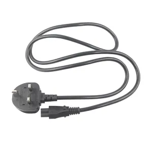 water heater kettle ac extension power cord 2.5a 250v UK C5 power cord