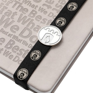 Sổ Tay Bìa Cứng A5 Với Khóa Kim Loại Ban Nhạc Đàn Hồi <span class=keywords><strong>Logo</strong></span> Nổi Nhật Ký Da Nhật Ký Tùy Chỉnh - Product Image 3