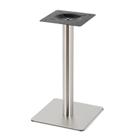 Pieds de table basse ronds et carrés personnalisés, démontables et soudés, installation facile, base de table à café ou à manger robuste