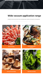 เครื่องบรรจุภัณฑ์สูญญากาศแบบสองห้อง ลดราคาพิเศษ สำหรับปลา ไก่ เป็ด กุ้ง - Product Image 6