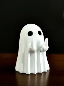 Figurine fantôme amusante Gzyuyou 2026, film, anime, Halloween, petit fantôme mignon, cadeau effrayant pour les fêtes, ornement décoratif en PVC, jouet cadeau - Product Image 6