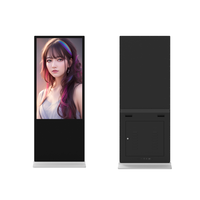 Écran publicitaire vertical massif Edge 98 pouces 4K UHD Android 11 2 Go 32 Go Écran LCD BOE avec CMS à distance et animation