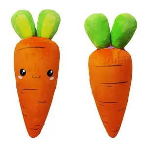 Simulated Carrot Inflatable Large Carrot Plush Toys Inflatable Plush Toys Animal Toy