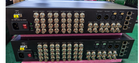 Convertisseur/Extendeur Fibre Optique 16 Canaux 3G SDI Vidéo en entrée, 6* SDI en sortie, Code Pathologique Pris en Charge, Audio Ethernet