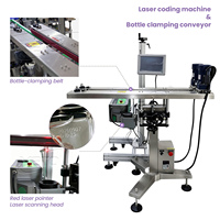 Machine de remplissage, de sertissage et de marquage laser automatique YETO pour flacons de parfum liquide, idéale pour les petites lignes de production.