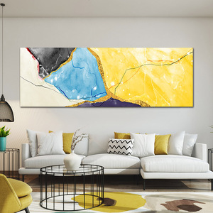 Hiện đại trừu tượng sơn dầu trên vải HD phun in Nordic Áp phích tường nghệ thuật cho phòng ngủ và phòng khách bán buôn - Product Image 3