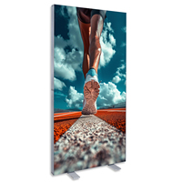 Cadre en aluminium pour la publicité animée Magic Dynamic LED Lightbox Backlit Film Printing
