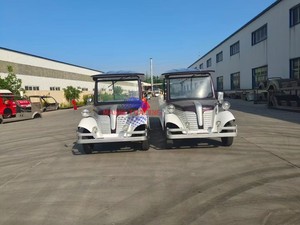 Carrito de Golf Eléctrico de Lujo, Clásico, Vintage, de 6 Plazas, con Batería de Litio, Certificado CE, Construcción Metálica de Alta Calidad, Turístico - Product Image 4